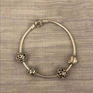 Pandora Bracelet & Charms